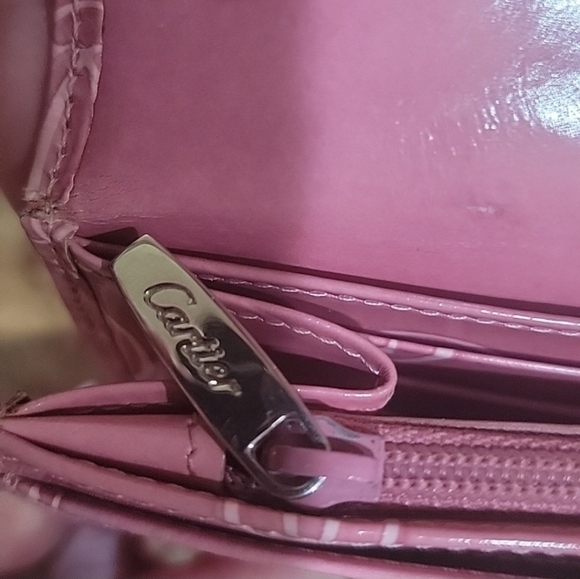 Cartier Pink Patent Leather Happy Birthday Limited Edition Wallet - Picture 11 of 11